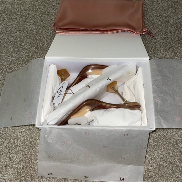 ❌SOLD❌ Amina Muaddi Rosie PVC Pumps - Picture 7 of 16